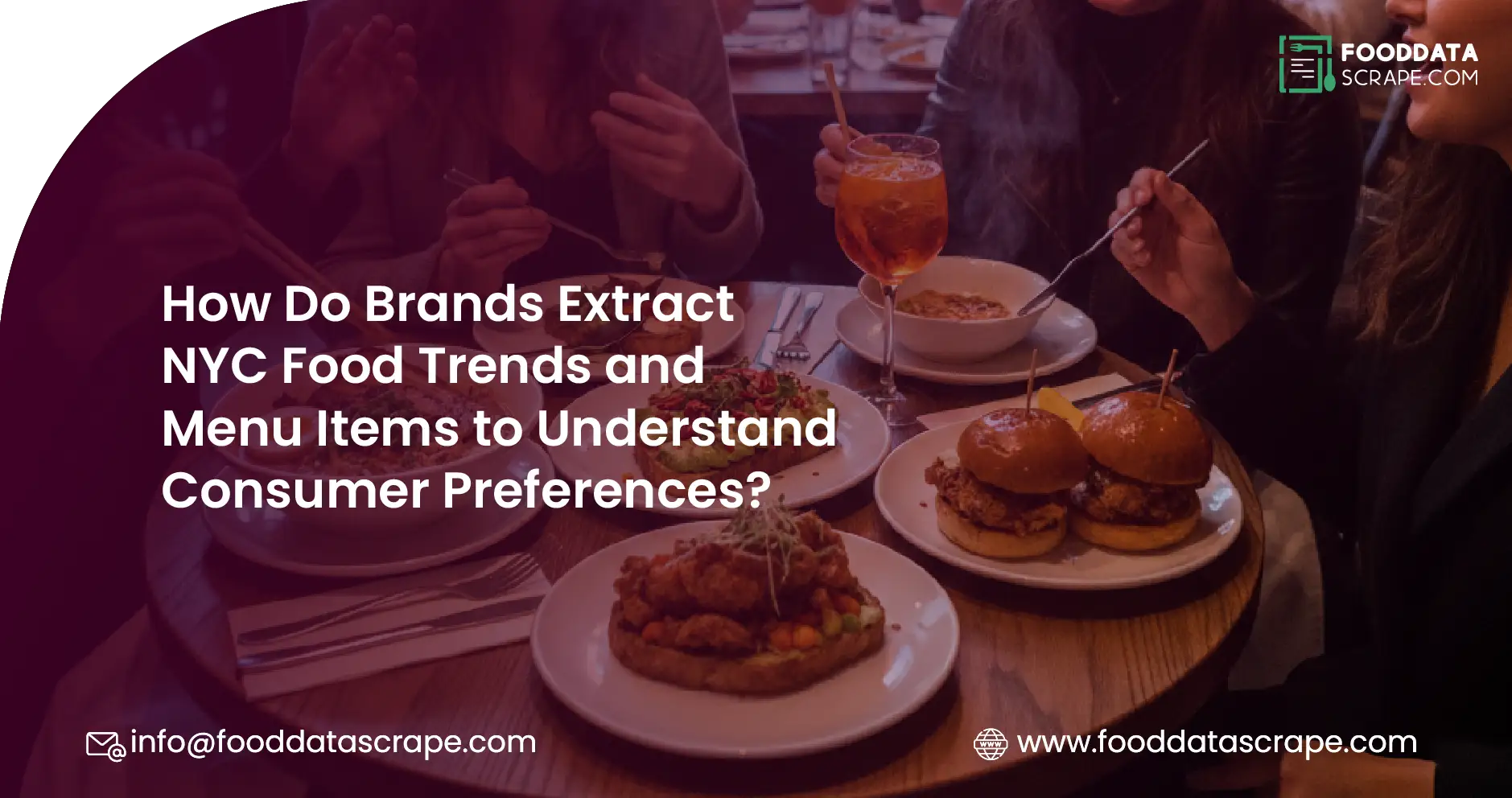 How Do Brands Extract NYC Food Trends and Menu Items to Understand Consumer Preferences?
